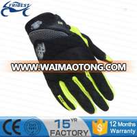 2017 Hot sales custom made motorcycle gloves leather motocross motorbike mountain bike cycling racing gloves riding sports glove